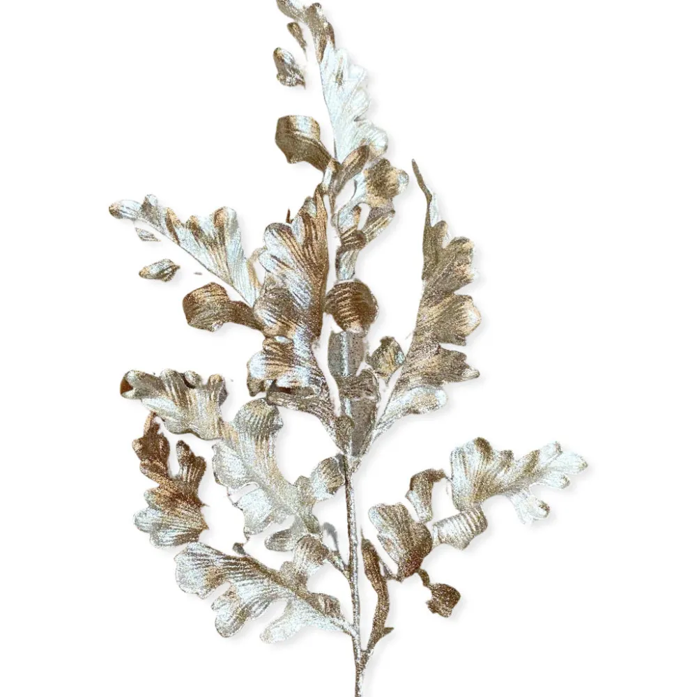Direct Export Co. Platinum Acanthus Leaf Spray