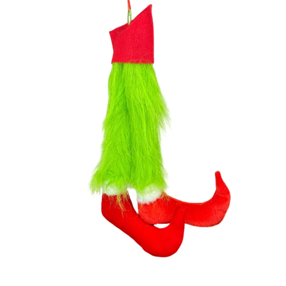 Liberty Floral Plush Green Monster Legs