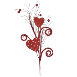 Liberty Floral Polka Dot Heart Spray