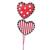 Liberty Floral Polkadot Stripe Heart Spray