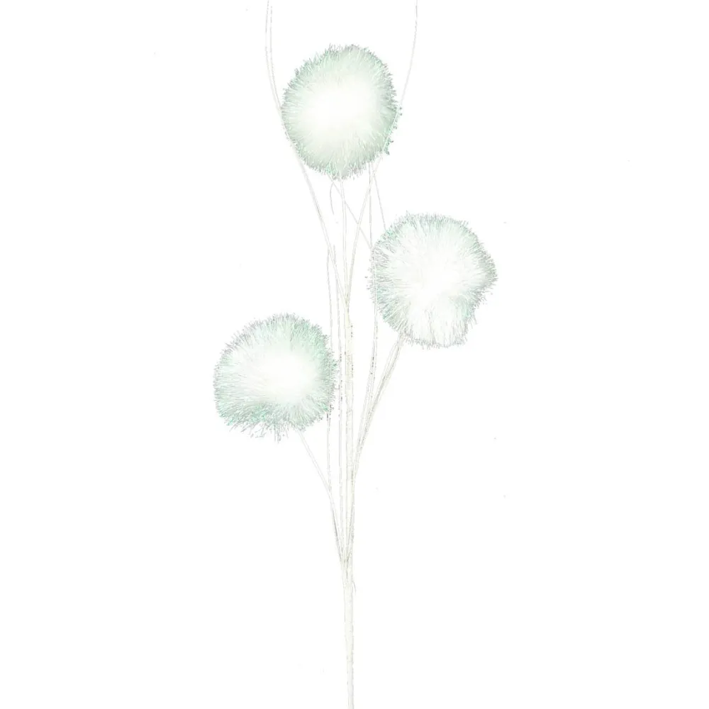 Liberty Floral Pom Pom Ball Spray