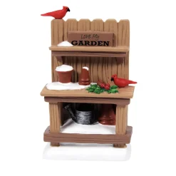 Department 56 Potter's Bench with Birdies, Dept. 56 Village
