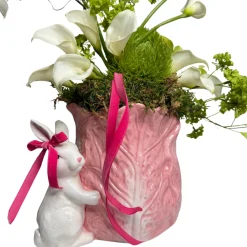 Miss Cayce's Pretty in Pink Cabbage Arrangement