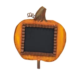 The Round Top Collection Pumpkin Chalkboard Finial