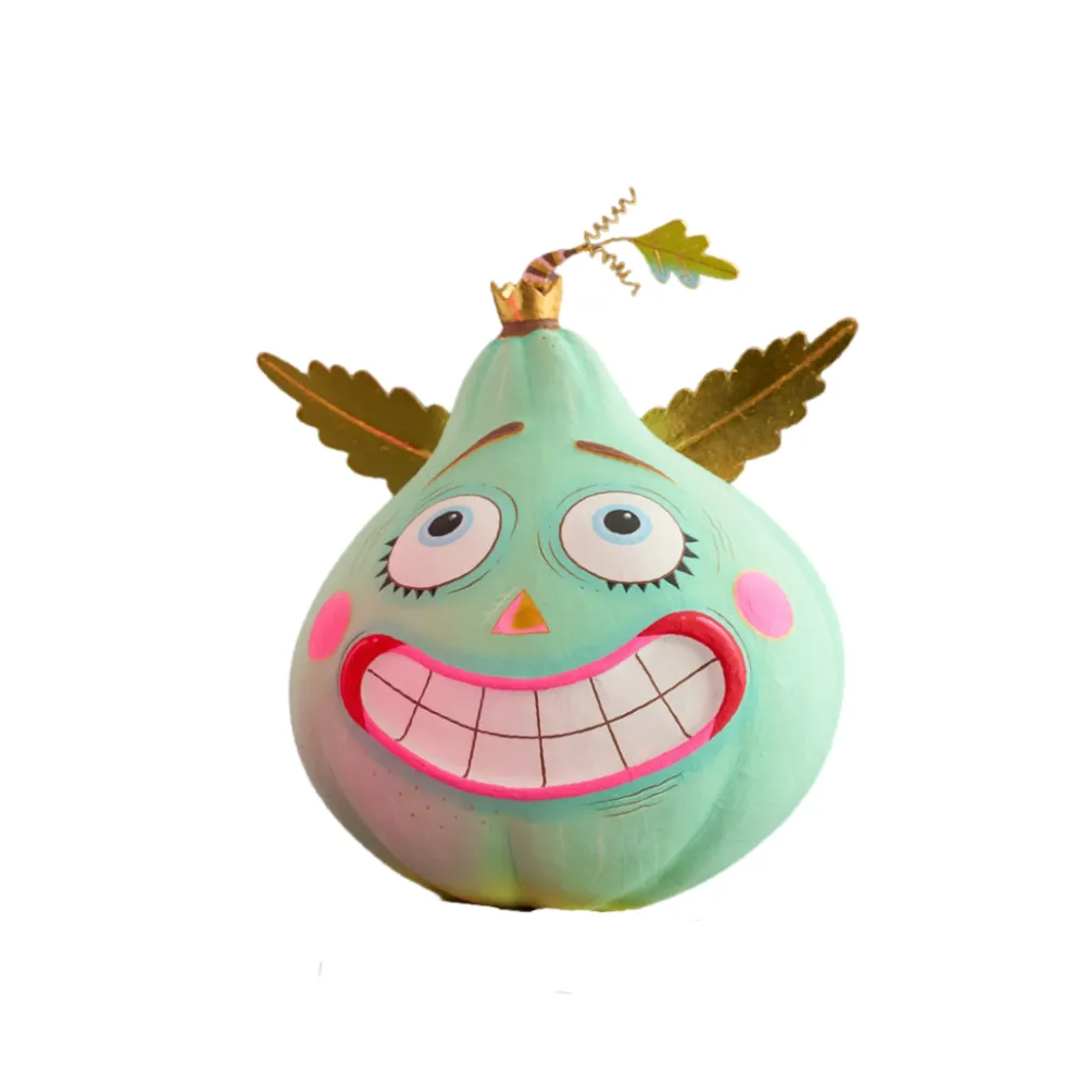Glitterville Pumpkin Pixies Display by , Medium