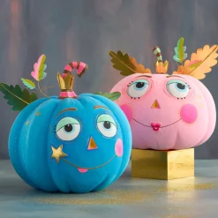 Glitterville Pumpkin Pixies Display by , Large