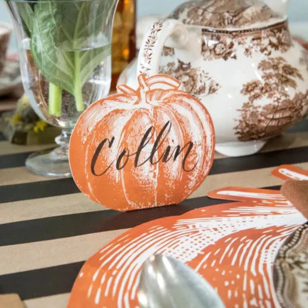 Hester & Cook Pumpkin Place Card Set
