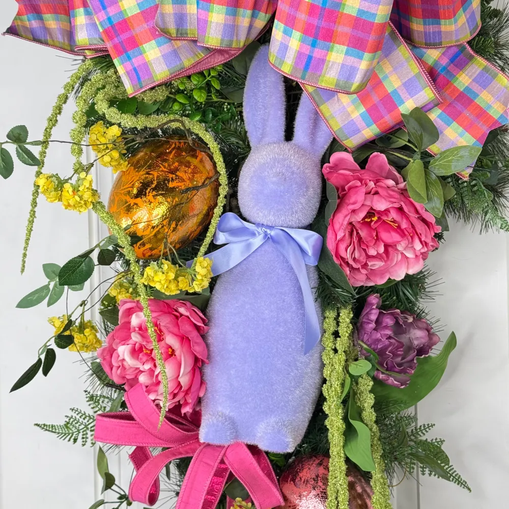 Miss Cayce's Purple Bunny Blossom Teardrop