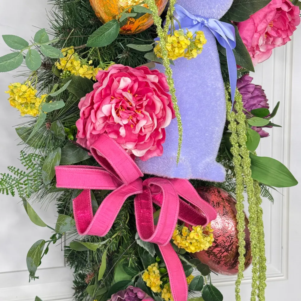 Miss Cayce's Purple Bunny Blossom Teardrop