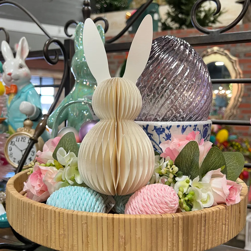 RAZ Purple Swirl Patterned Glass Egg, 4"