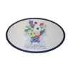 Trade Cie Rabbit Flower Vase Oval Bamboo Mat