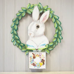 The Round Top Collection Rabbit Wreath Gallery Art