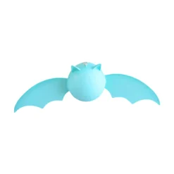 Glitterville Rainbow Bat Display by