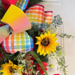 Miss Cayce's Rainbow Blossom Teardrop