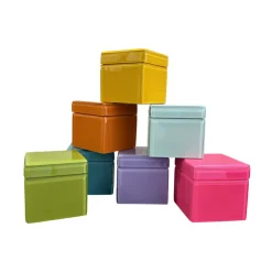 Glitterville Rainbow Trinket Box by