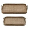 Melrose Rattan Rectangular Tray