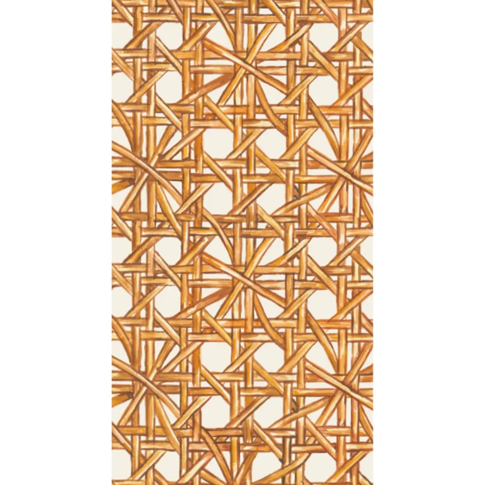 Hester & Cook Rattan Weave Guest Napkin Set