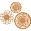 Hester & Cook Rattan Weave Serving Papers Set