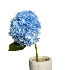 The Botanical Mix Real Touch Blue Hydrangea Stem