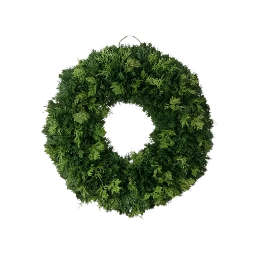 Regency Real Touch Cedar Wreath, 20"