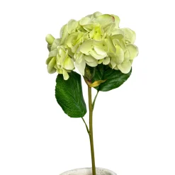 The Botanical Mix Real Touch Green Hydrangea Stem