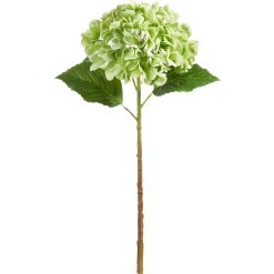 RAZ Real Touch Green Hydrangea Stem