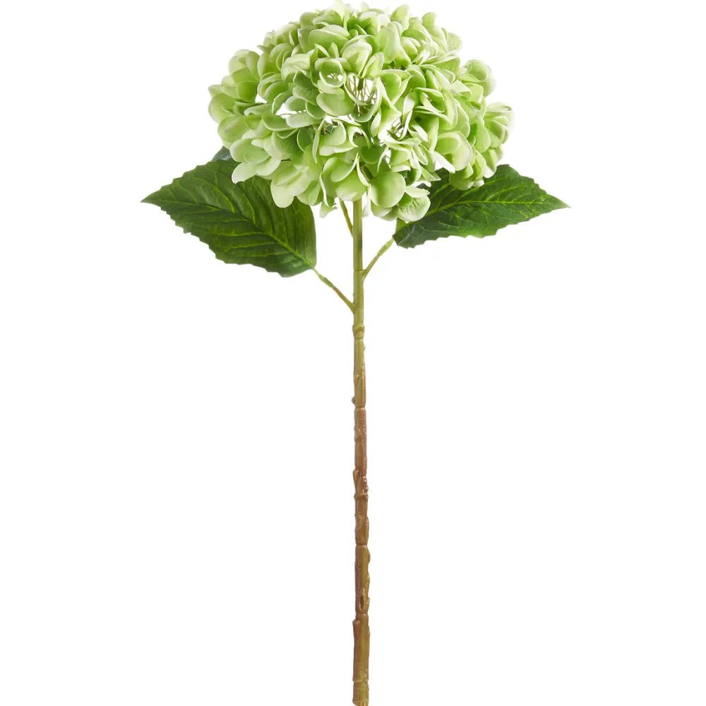 RAZ Real Touch Green Hydrangea Stem