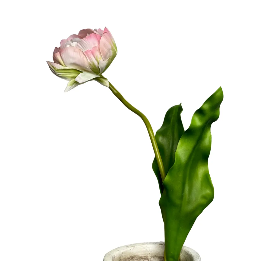 The Botanical Mix Real Touch Parrot Tulip Stem