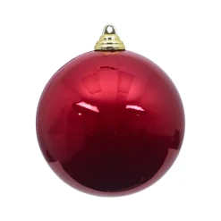 Farrisilk Red Candy Apple Ball Ornament, 8"