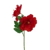 Liberty Floral Red Hibiscus Spray