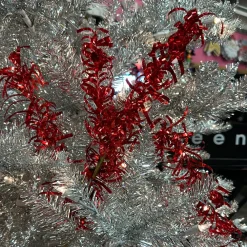 Direct Export Co. Red Metallic Tinsel Spray