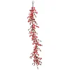 Regency Red Mixed Berry Leaf Garland, 48"