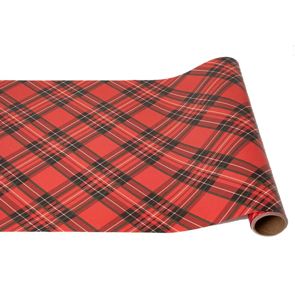 Hester & Cook Red Plaid Runner