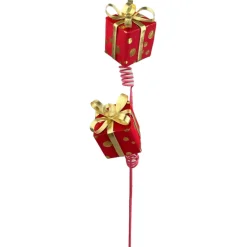 Liberty Floral Red Polka Dot Gift Box Spray