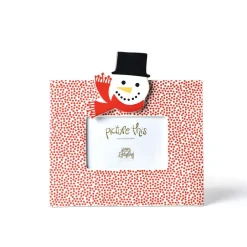 Happy Everything Red Small Dot Mini Frame by !