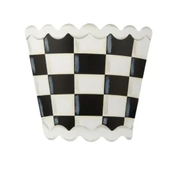 The Round Top Collection Ric Rac Pocket, Black and White