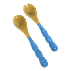 Beatriz Ball Rio Bubble Salad Servers, Blue