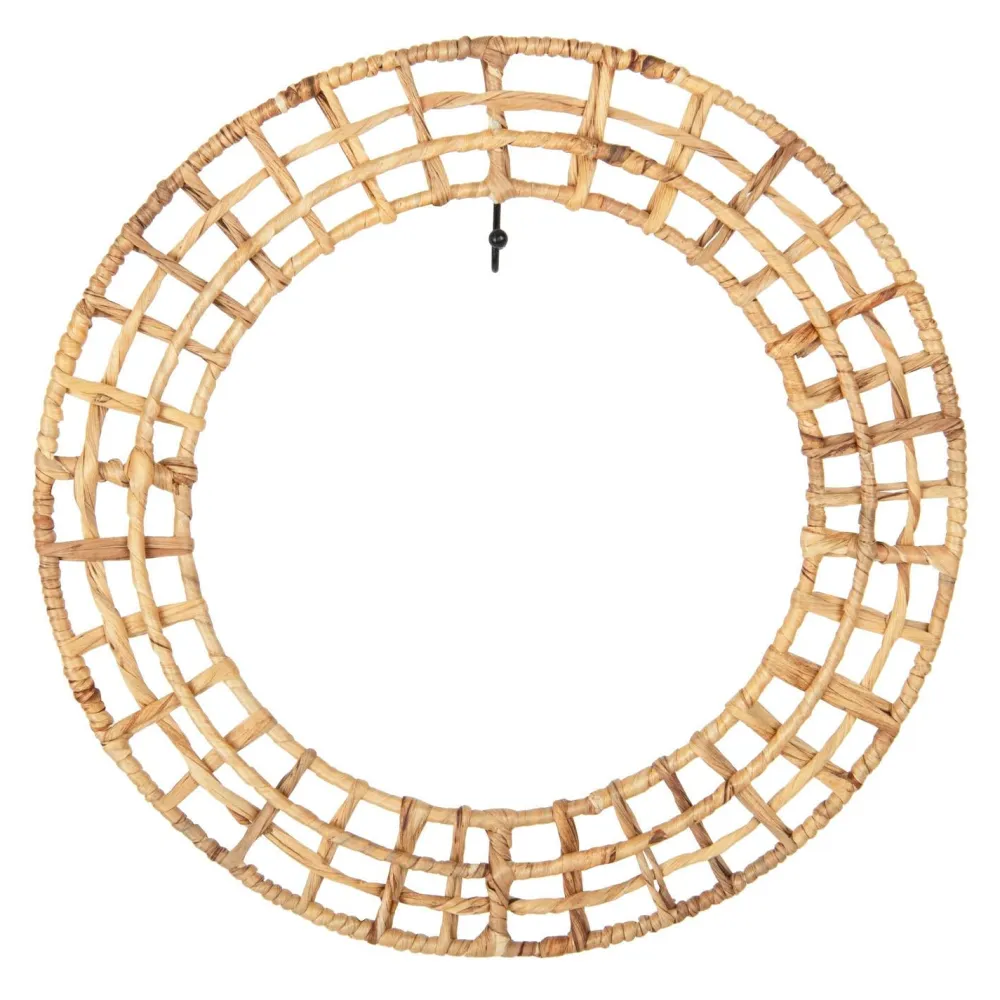 The Round Top Collection Round Wicker Wreath Display