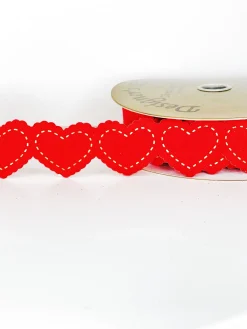 Direct Export Co. Row of Hearts Ribbon