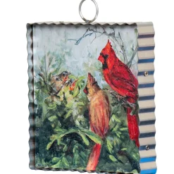 The Round Top Collection Rozie’s Cardinal Family Mini Gallery Art