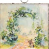 The Round Top Collection Rozie’s Garden Gate Mini Gallery Art