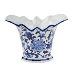 Craig Bachman Ruffled Porcelain Vase