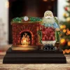 Old World Christmas Santa At Hearth Light