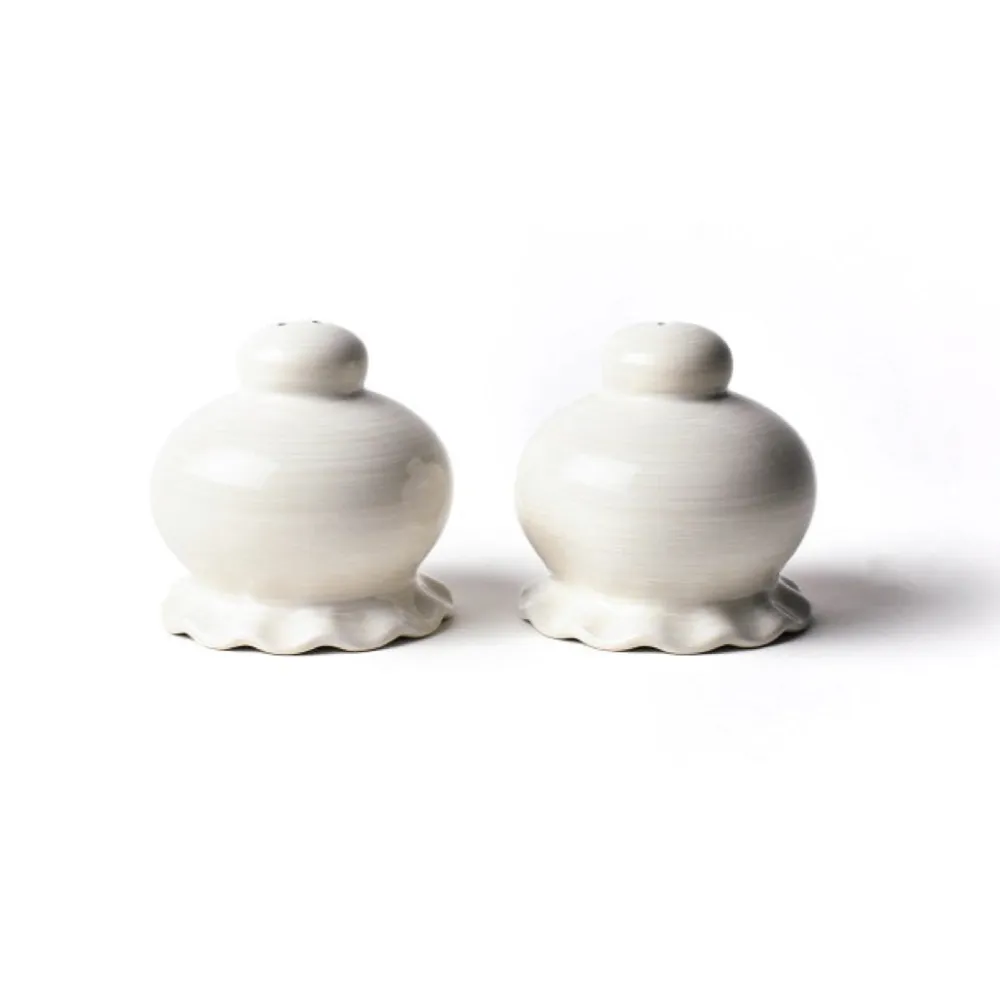 Coton Colors Signature Ruffle Salt and Pepper Set by