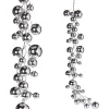 RAZ 4', Silver Ball Garland