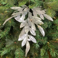 Regency Silver Clustered Bay Leaf Spray