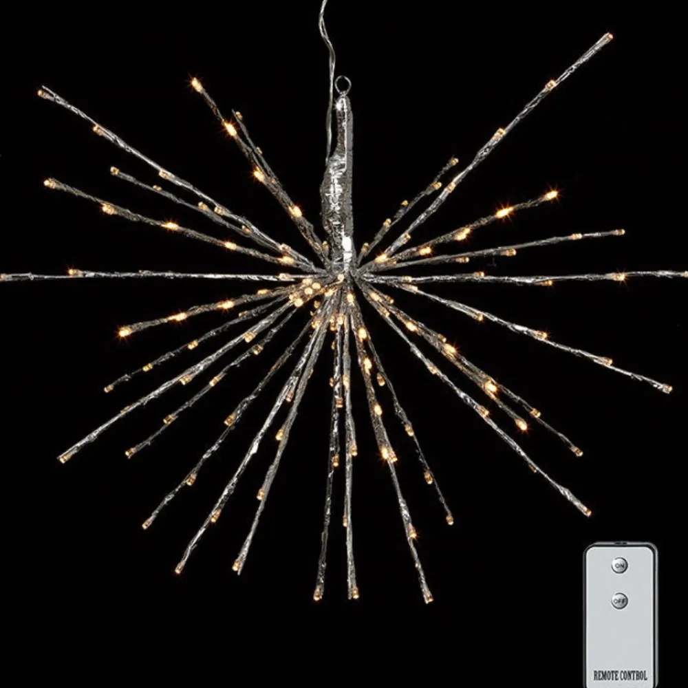 RAZ Silver Decorative Lighting, 23"