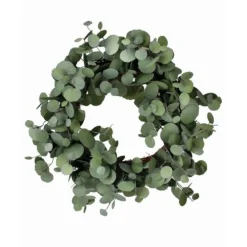 Regency Silver Dollar Eucalyptus Wreath, 24"