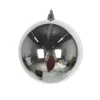 Farrisilk Silver Shiny Ball Ornament, 6"