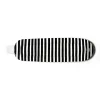Happy Everything Skinny Oval Black Stripe Mini Entertaining Platter by !